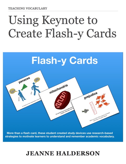 Teaching Vocabulary: Using Keynote to Create Flash-y Cards by Jeanne Halderson on Apple Books