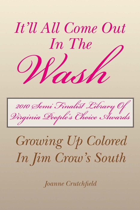 It'll All Come out in the Wash