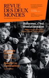 Revue des Deux Mondes octobre-novembre 2013 - Gérald Bronner, Jacques Julliard, Michel Crépu, Luba Jurgenson, Frédéric Verger, Alan Hollinghurst, Annick Steta, Aurélie Julia, Hélène Carrère d'Encausse, Gero von Randow, Jacques de Saint Victor, Eryck De Rubercy, Timothy Snyder, Brice Couturier, Elisabeth Anstett, Jean Chaunu, Charles Dantzig, Sophie Webel, Gérard Albisson, Edith De La Héronnière, Sandrine Treiner, Alexandre Mare, Charles Ficat & Olivier Cariguel