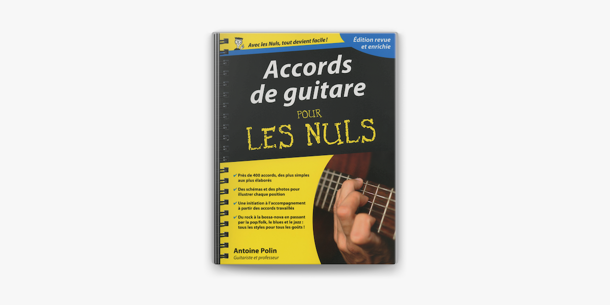 Accords de guitare pour les nuls, édition augmentée sur Apple Books