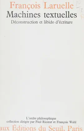 Read: Book Machines textuelles