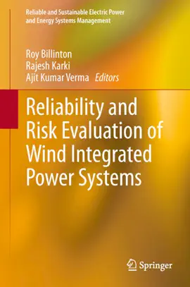 Read: Reliability and Risk Evaluation Book of Wind Integrated Power Systems