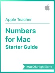 Numbers for Mac Starter Guide macOS High Sierra