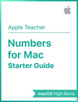 Numbers for Mac Starter Guide macOS High Sierra