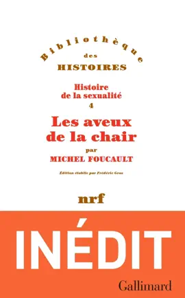 Read: Histoire de la sexualité (Tome 4) - Book Les aveux de la chair