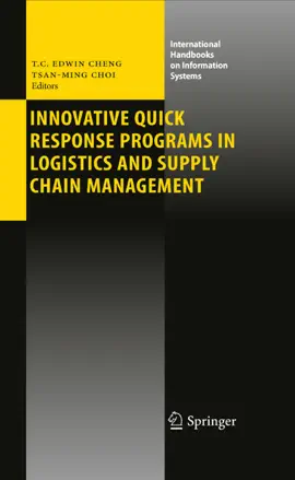 Read: Innovative Quick Response Programs Book in Logistics and Supply Chain Management