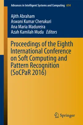 Read: Proceedings of the Eighth International Conference on Soft Computing and Pattern Book Recognition (SoCPaR 2016)
