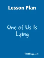 Lesson Plan: One of Us Is Lying