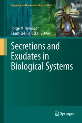 Read: Secretions and Exudates Book in Biological Systems