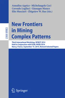 Read: New Frontiers in Book Mining Complex Patterns