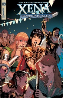 Xena #9 by Erica Schultz & Vicente Cifuentes