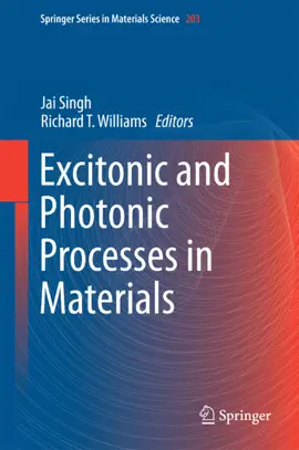 Read: Excitonic and Photonic Book Processes in Materials