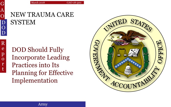 NEW TRAUMA CARE SYSTEM