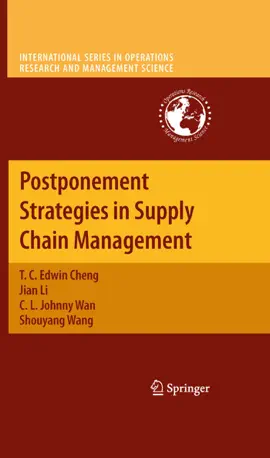 Read: Postponement Strategies Book in Supply Chain Management
