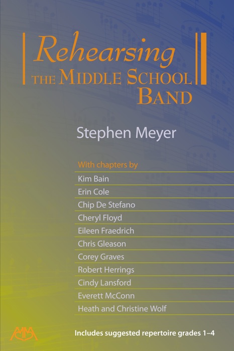 Rehearsing the Middle School Band