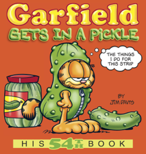 Garfield Gets in a Pickle - Jim Davis Cover Art