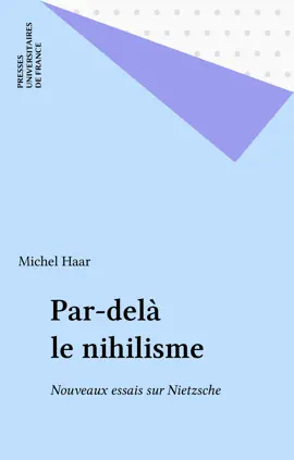 Read: Par-delà Book le nihilisme