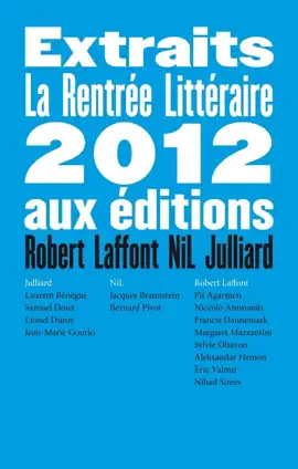 Read: Book Extraits rentrée littéraire 2012