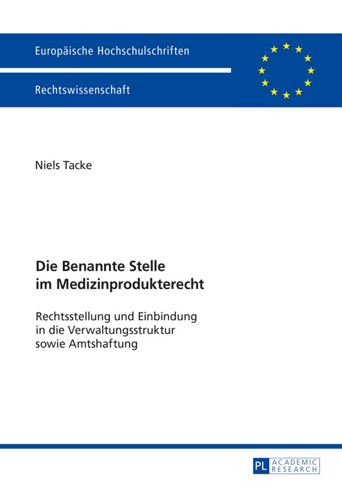 Die Benannte Stelle im Medizinprodukterecht