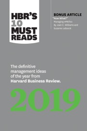 HBR's 10 Must Reads 2019 - Harvard Business Review, Joan C. Williams, Thomas H. Davenport, Michael E. Porter & Marco Iansiti