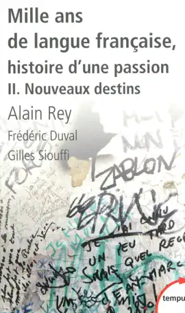 Read: Mille ans de langue Book française