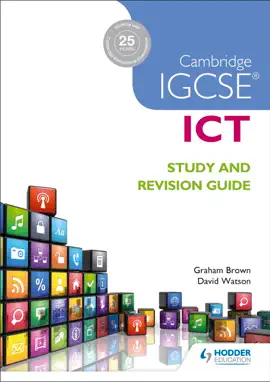 Read: Cambridge IGCSE ICT Study Book and Revision Guide