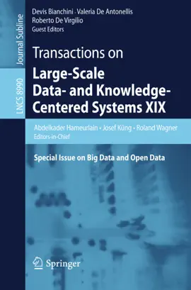Read: Transactions on Book Large-Scale Data- and Knowledge-Centered Systems XIX