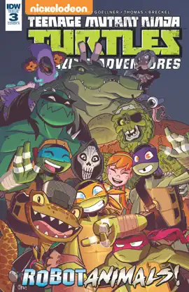 Read: Book TMNT Amazing Adventures: Robotanimals! #3