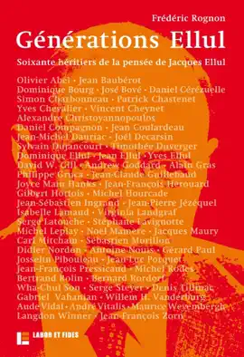 Read: Générations Ellul Book