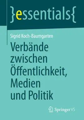 Read: Book Verbände zwischen Öffentlichkeit, Medien und Politik