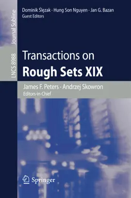 Read: Transactions on Rough Sets Book XIX