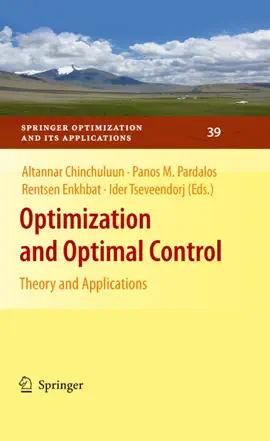 Read: Optimization and Optimal Control Book