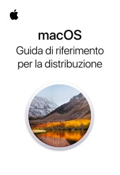 Book cover for Guida di riferimento per la distribuzione di macOS by Apple Inc.