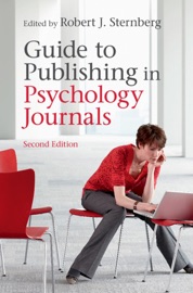 Guide to Publishing in Psychology Journals - Robert J. Sternberg