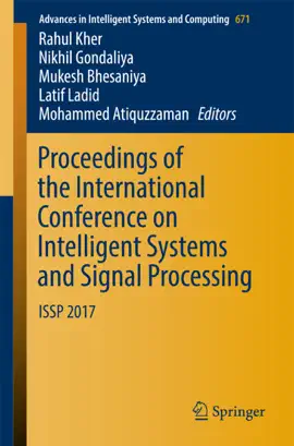 Read: Proceedings of Book the International Conference on Intelligent Systems and Signal Processing