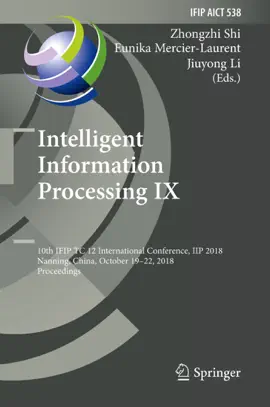 Read: Intelligent Information Book Processing IX