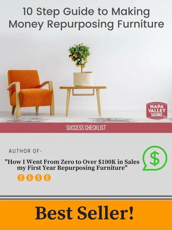 10 Step Guide to Making Money Repurposing Furniture