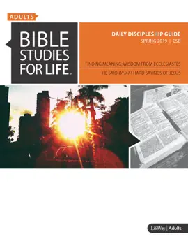 Read: Bible Studies for Life: Adult Daily Discipleship Guide Book - CSB