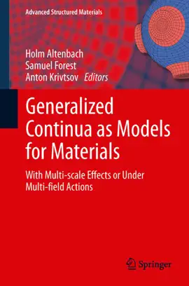 Read: Generalized Continua as Models for Materials Book