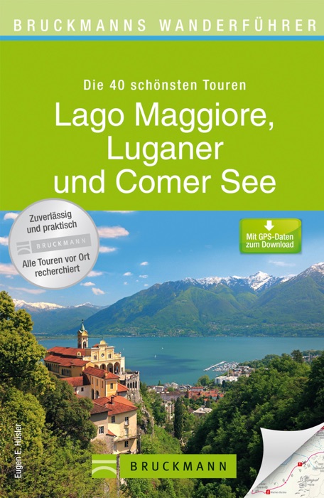Bruckmanns Wanderführer Lago Maggiore, Luganer und Comer See