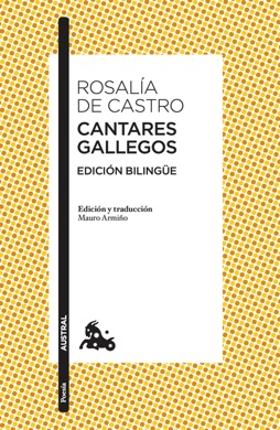 Capa do livro Cantares Gallegos de Rosalia de Castro