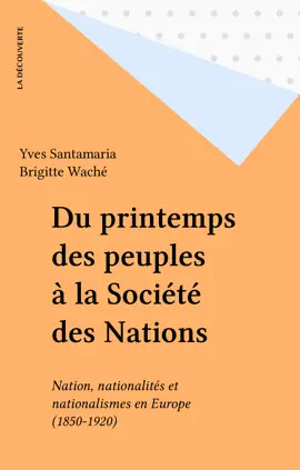 Read: Du printemps Book des peuples à la Société des Nations
