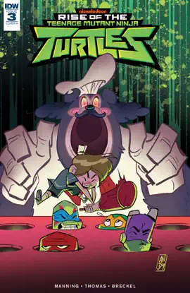 Read: Rise of the Teenage Mutant Ninja Turtles Book #3