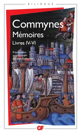 Read: Mémoires (Livres IV à VI) - édition Book bilingue français - ancien français