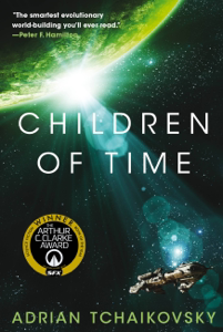 Children of Time - Adrian Tchaikovsky Cover Art
