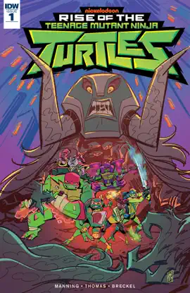 Read: Teenage Mutant Ninja Turtles: Book Rise of the TMNT #1