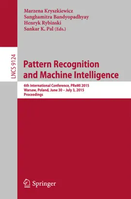 Read: Pattern Recognition Book and Machine Intelligence