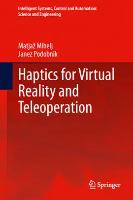 Read: Book Haptics for Virtual Reality and Teleoperation