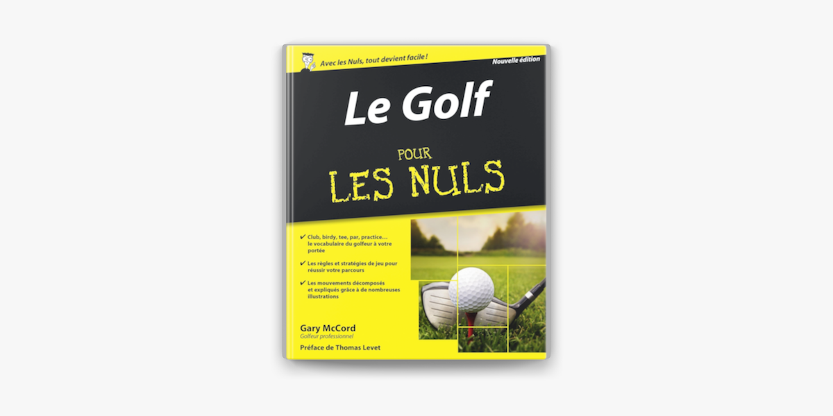 Le Golf pour les Nuls, nouvelle édition in Apple Books