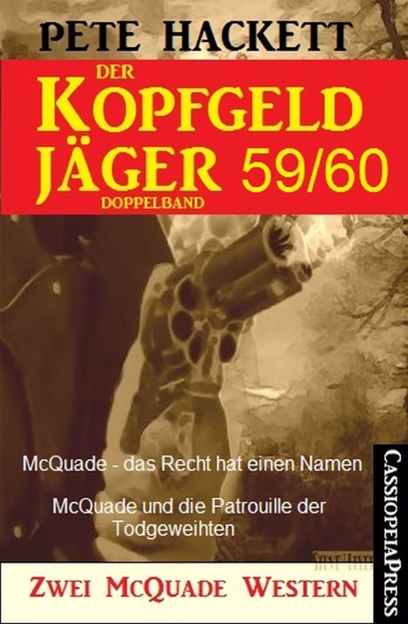 Der Kopfgeldjäger Folge 59/60  (Zwei McQuade Western)